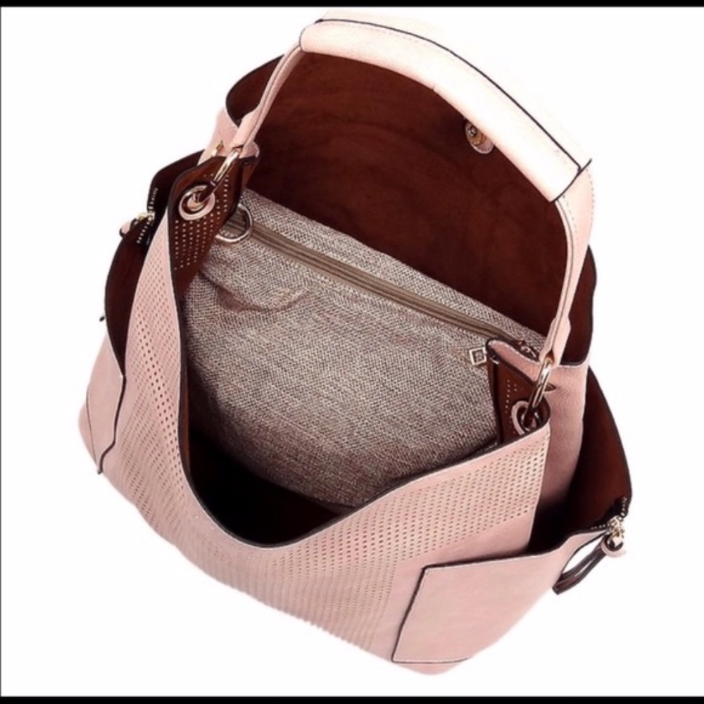 Le Miel Dark Blush Vegan Handbag - Picture 3 of 11